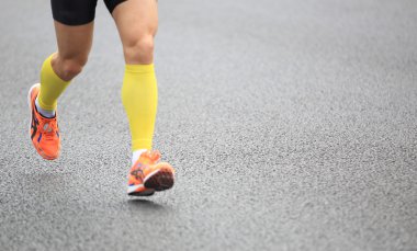 Tanımlanamayan sporcular shenzhen uluslararası maraton koşusu