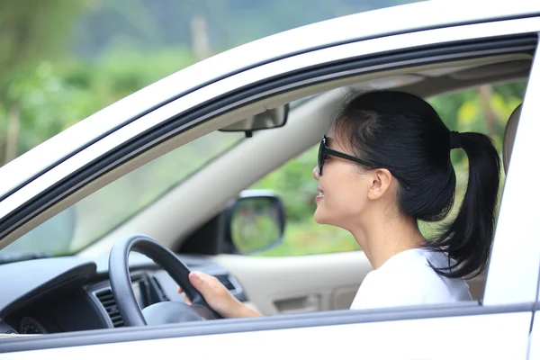 Woman driver — Stock Photo, Image