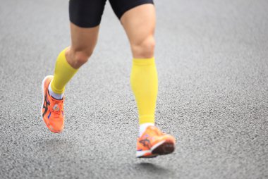 Tanımlanamayan sporcular shenzhen uluslararası maraton koşusu