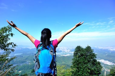 Woman hiker