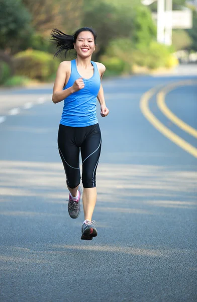 Woman running — Stock Photo, Image