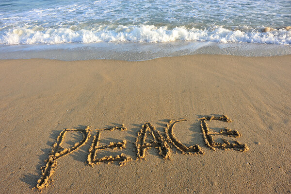 Peace word