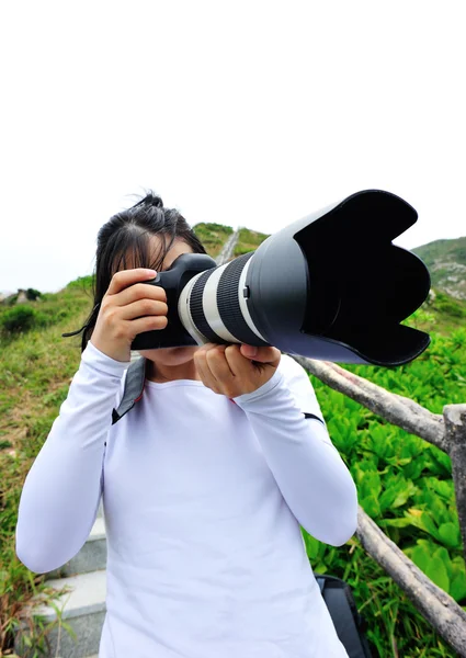 Fotografin — Stockfoto