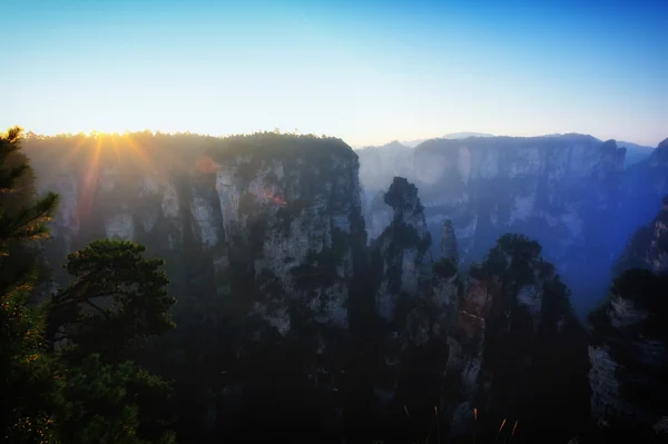 Parco nazionale di Zhangjiajie — Foto Stock