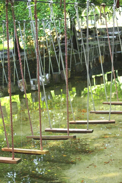 Hängebrücke — Stockfoto