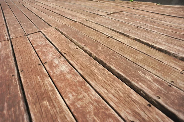 Wood deck — Stock Photo, Image