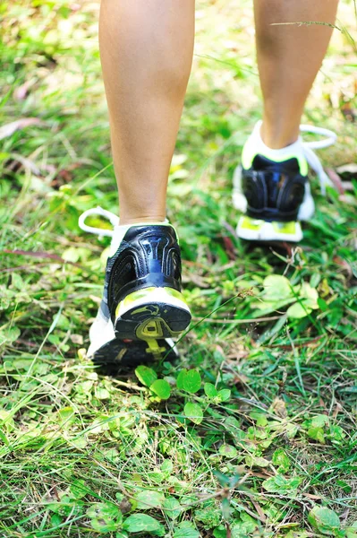 Běžec nohy — Stock fotografie