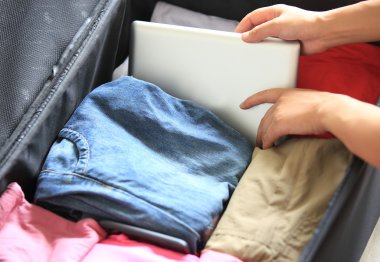 yeni bir yolculuk için ambalaj