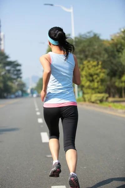 Woman running — Stock Photo, Image