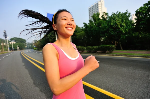 Woman running — Stock Photo, Image