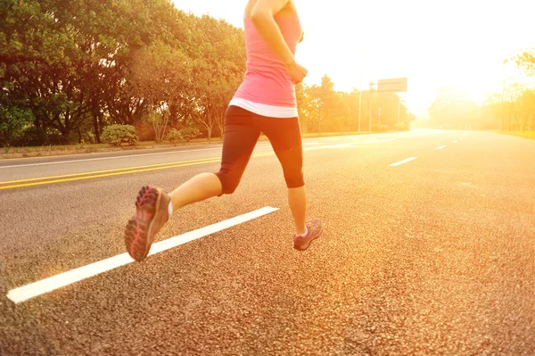 Woman running — Stock Photo, Image