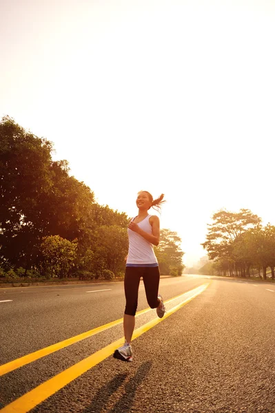 Woman running — Stock Photo, Image