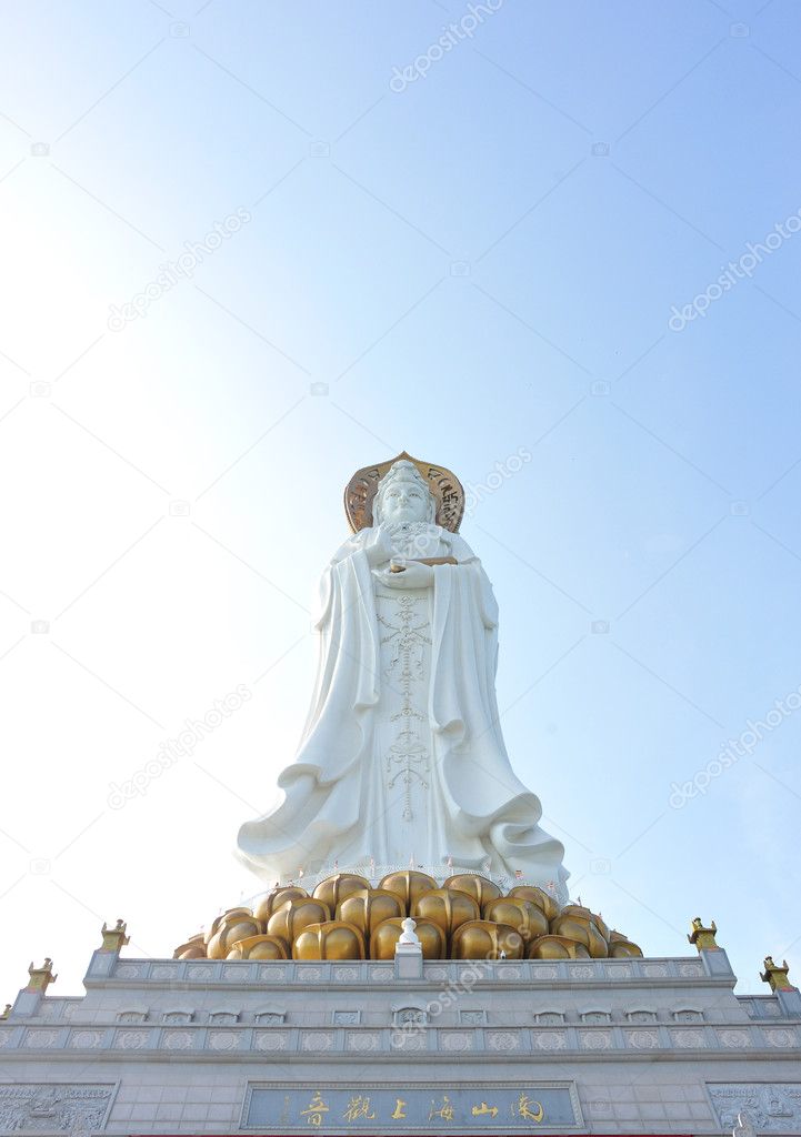 Goddess of mercy statue