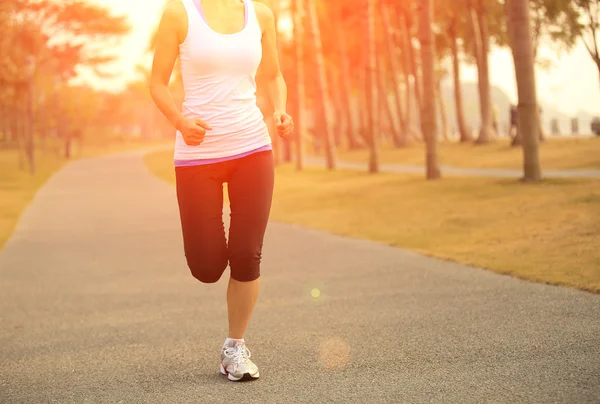 Woman jogging workout — Stock Photo, Image