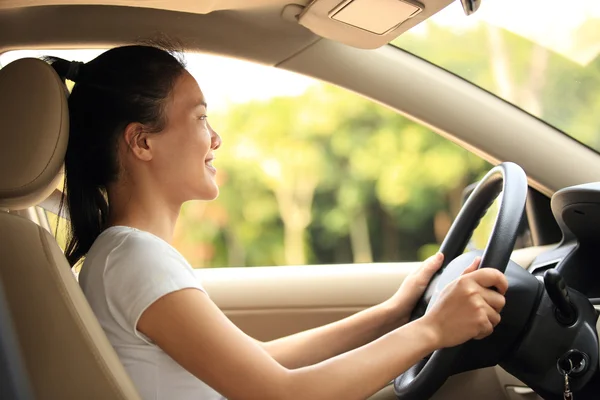 Woman driver — Stock Photo, Image