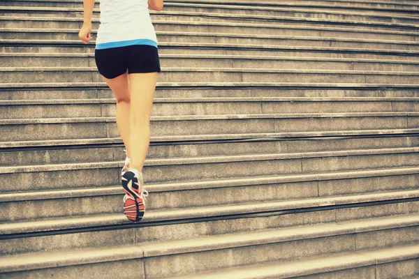 Woman fitness jogging — Stock Photo, Image