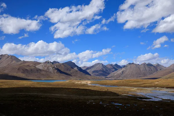 Krásná Krajina Tibetu Čína — Stock fotografie