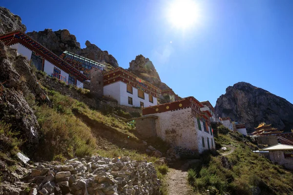 中国チベットのZizhu寺の風景 — ストック写真