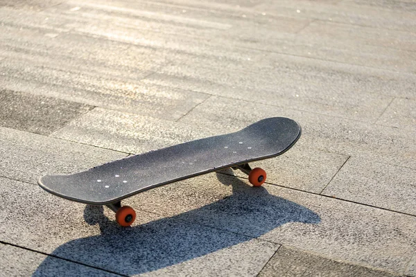 Skateboard Pronto Guida Parco — Foto Stock