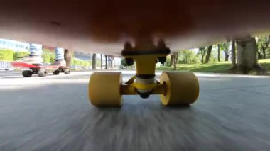 Kaykay, spor ve aktivite konsepti altında görünüm