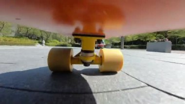 Kaykay, spor ve aktivite konsepti altında görünüm