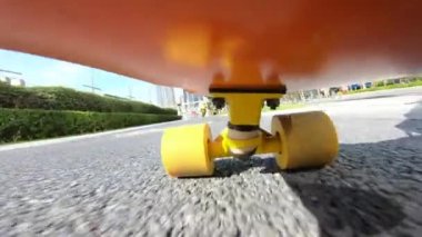 Kaykay, spor ve aktivite konsepti altında görünüm