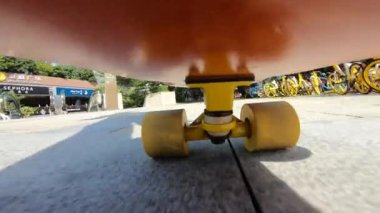 Kaykay, spor ve aktivite konsepti altında görünüm