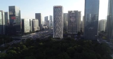 Shenzhen şehrindeki hava manzarası, Çin
