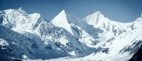 Gletsjer Sneeuwbergen Tibet China — Stockfoto