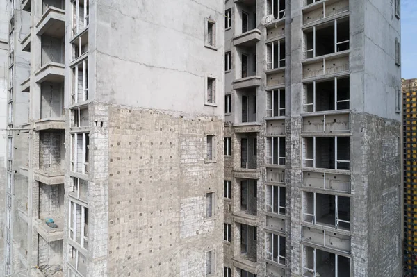 Aerial View Apartment Construction Site China — Stock Photo, Image