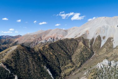 Tibet, Çin 'de kış manzarası