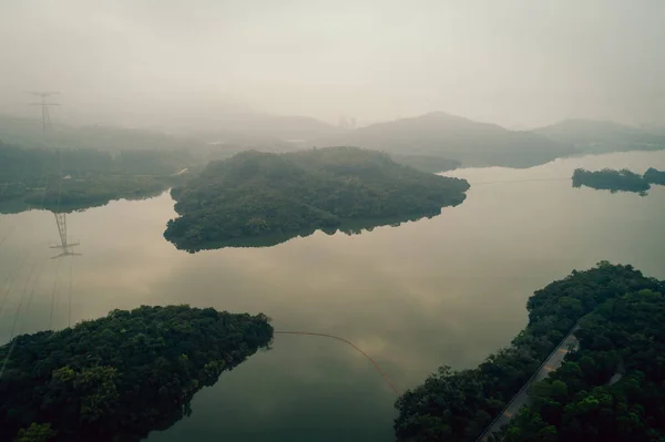 深圳市风景的空中景观 — 图库照片