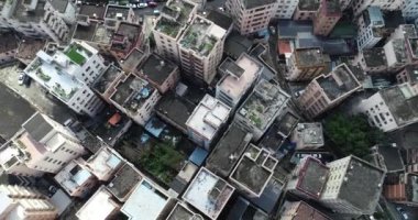 Shenzhen şehrindeki kentsel köy manzarası, Çin