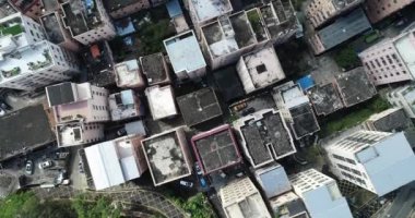 Shenzhen şehrindeki kentsel köy manzarası, Çin