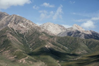 Tibet Platosu, Çin 'deki dağ manzarası