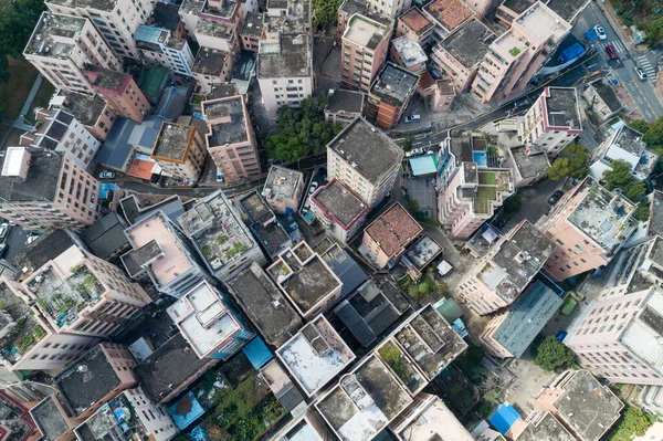 Shenzhen Şehrindeki Kentsel Köy Manzarası Çin — Stok fotoğraf
