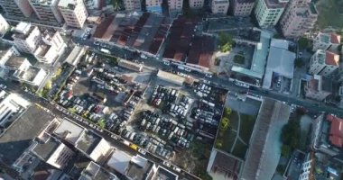 Shenzhen şehrinin havadan görünüşü, Çin