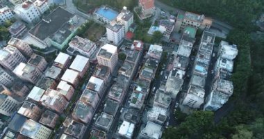 Shenzhen şehrinin havadan görünüşü, Çin