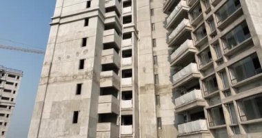 mimari ve modern yeni binalar, inşaat kavramı