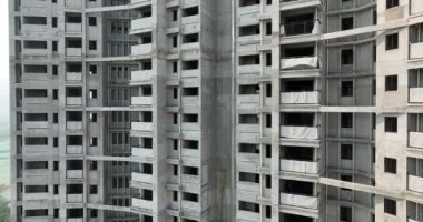 mimari ve modern yeni binalar, inşaat kavramı