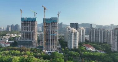 mimari ve modern yeni binalar, inşaat kavramı