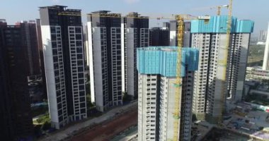 mimari ve modern yeni binalar, inşaat kavramı