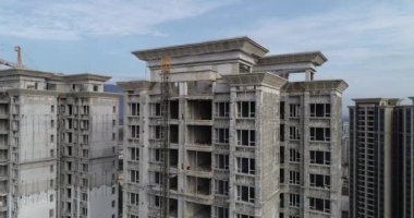 mimari ve modern yeni binalar, inşaat kavramı