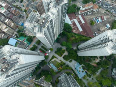 Shenzhen, Çin 'deki hava manzarası