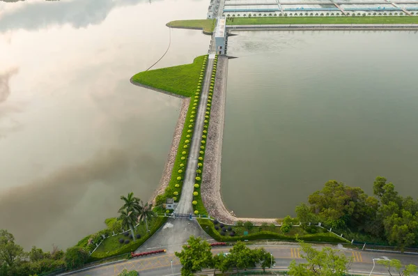 Aerial View Landscape Shenzhen China — 스톡 사진