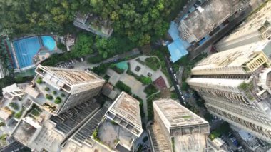 Shenzhen, Çin 'deki hava manzarası
