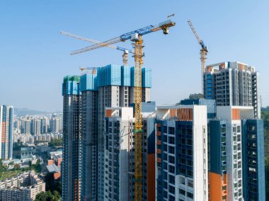 Shenzhen, Çin 'deki hava manzarası