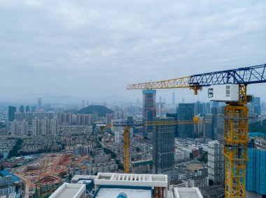 Shenzhen, Çin 'deki hava manzarası