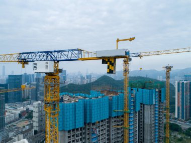 Shenzhen, Çin 'deki hava manzarası
