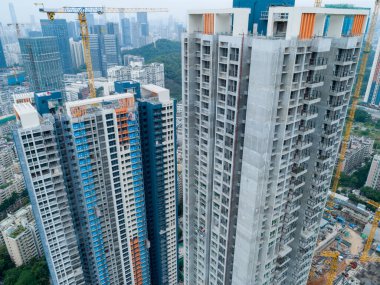 Shenzhen, Çin 'deki hava manzarası